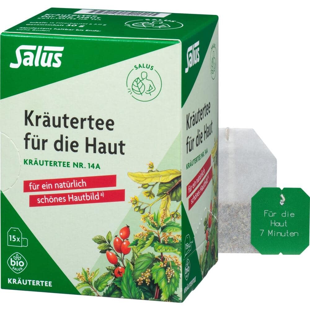 Salus Kräutertee für die Haut Nr.14a 15 St Filterbeutel