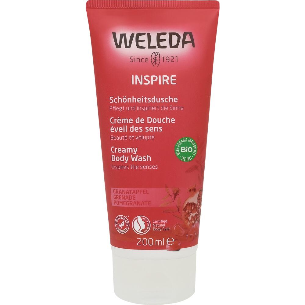 Weleda Inspire Schönheitsdusche Granatapfel 200 ml Duschgel