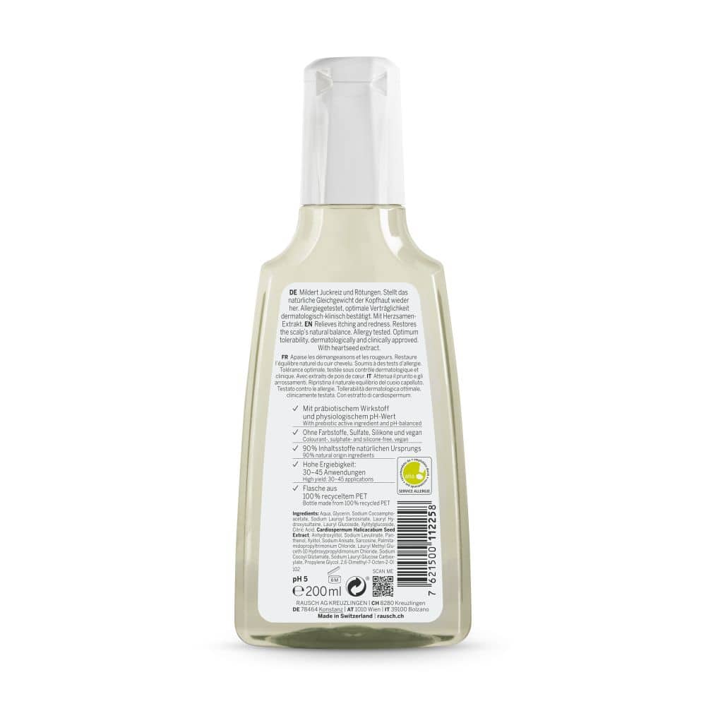 RAUSCH Sensitive-Shampoo mit Herzsamen 200 ml 200 ml Shampoo