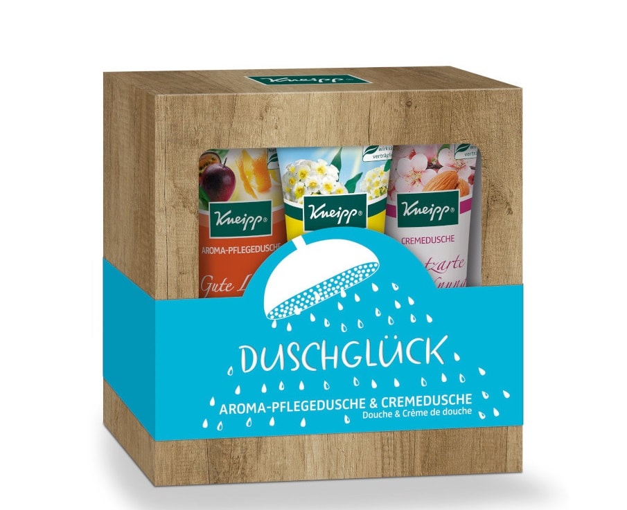 Kneipp Geschenkpackung DUSCHGLÜCK 3X75 ml Duschgel