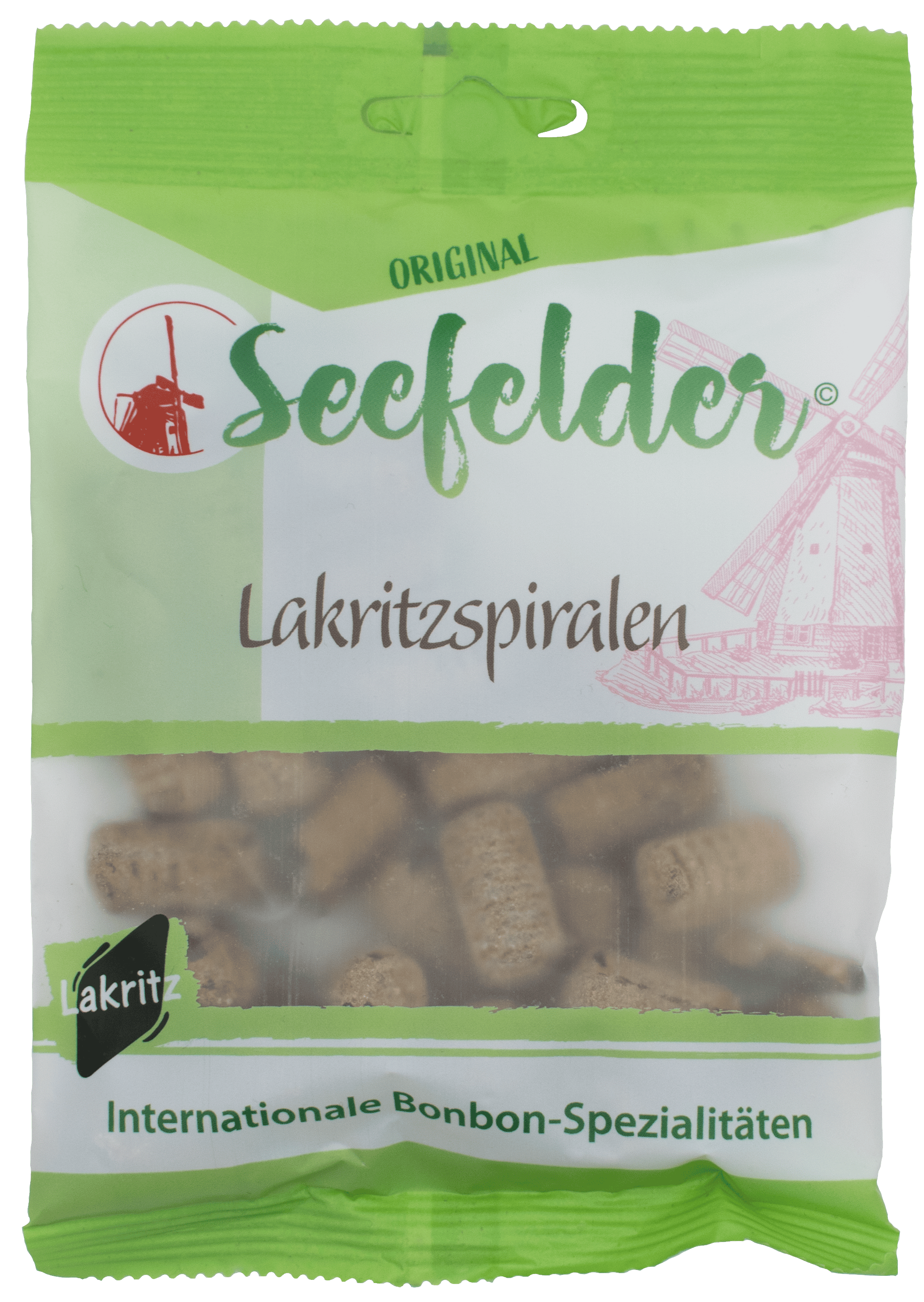 Seefelder Lakritzspiralen 100 g Bonbons