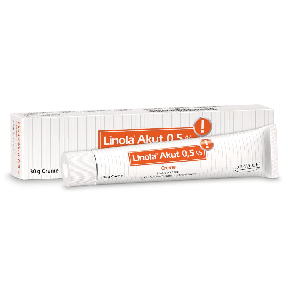 Linola Akut 0,5% - Hydrocortison Creme 30 g Creme