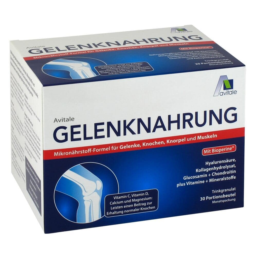 Avitale GELENKNAHRUNG+Hyaluronsäure Trinkgranulat 30X15 g Beutel
