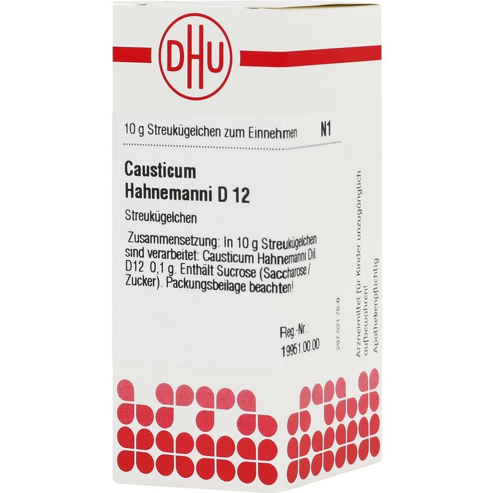 CAUSTICUM HAHNEMANNI D 12 Globuli 10 g Globuli