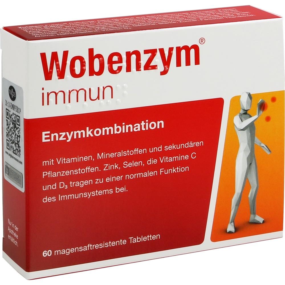 Wobenzym immun 60 St Tabletten magensaftresistent