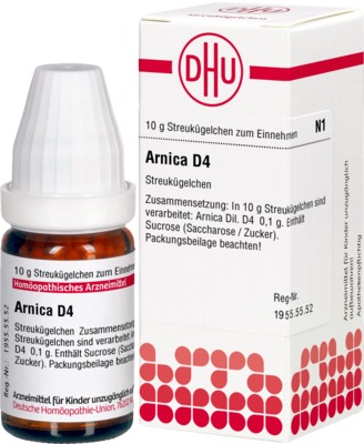 ARNICA D 4 Globuli 10 g Globuli
