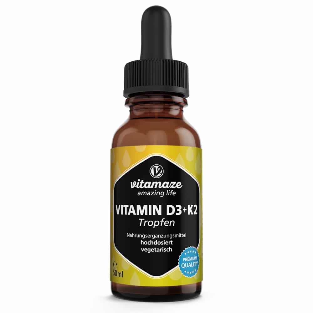 Vitamin D3 K2 1000IE/10UG 50 ml Tropfen