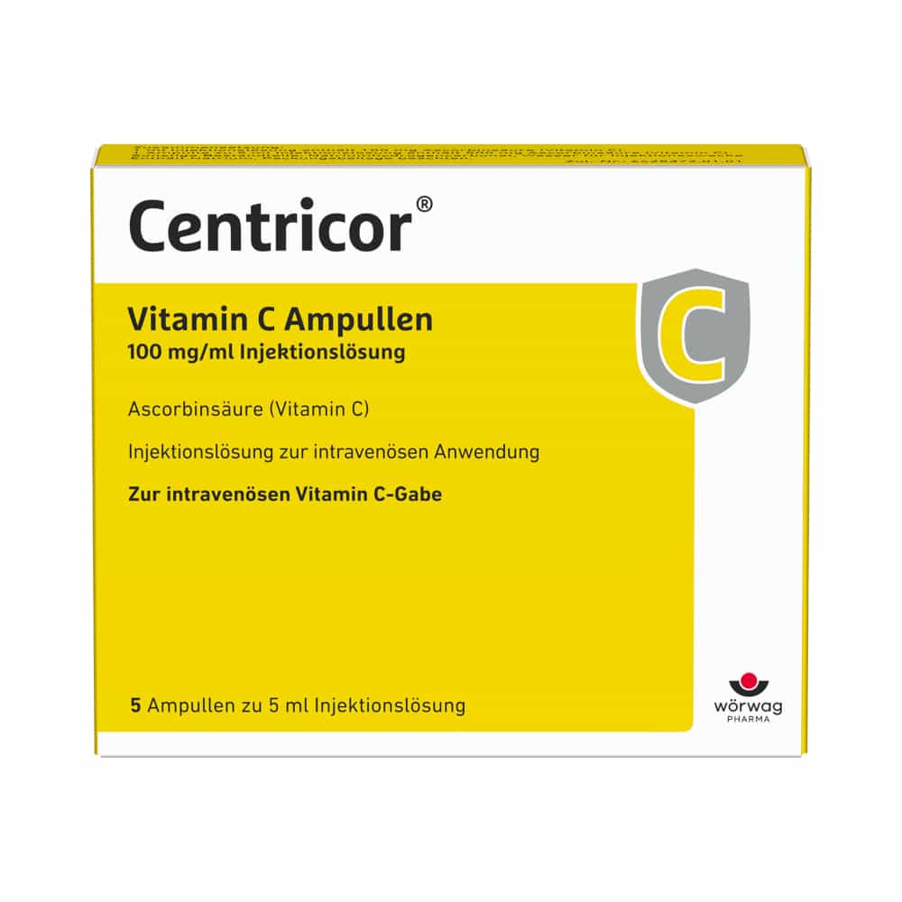 Centricor Vitamin C Ampullen  5X5 ml Injektionslösung