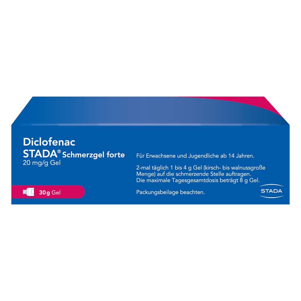 Diclofenac STADA Schmerzgel forte 20 mg/g  30 g Gel
