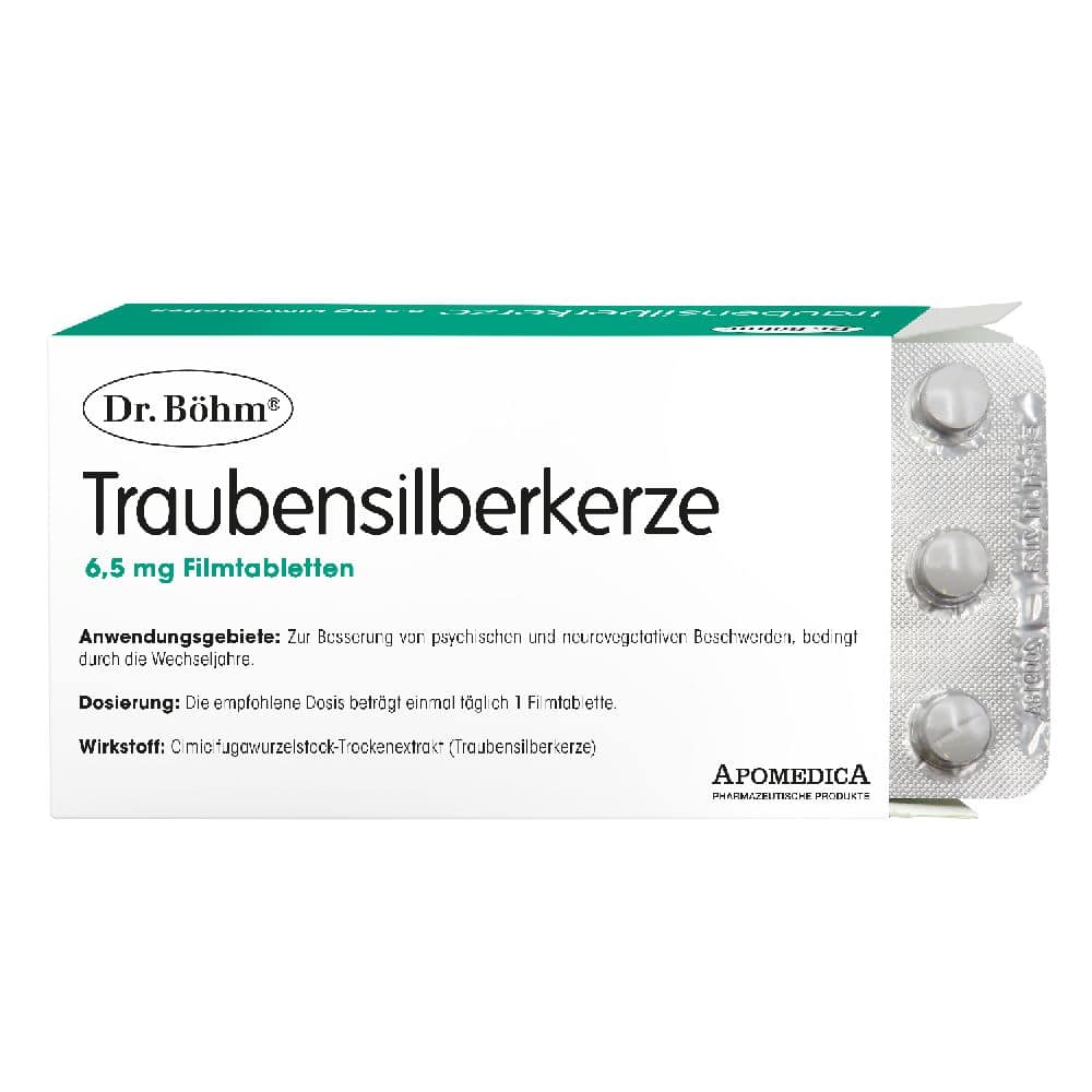 Dr. Böhm Traubensilberkerze 6,5 mg  60 St Tabletten