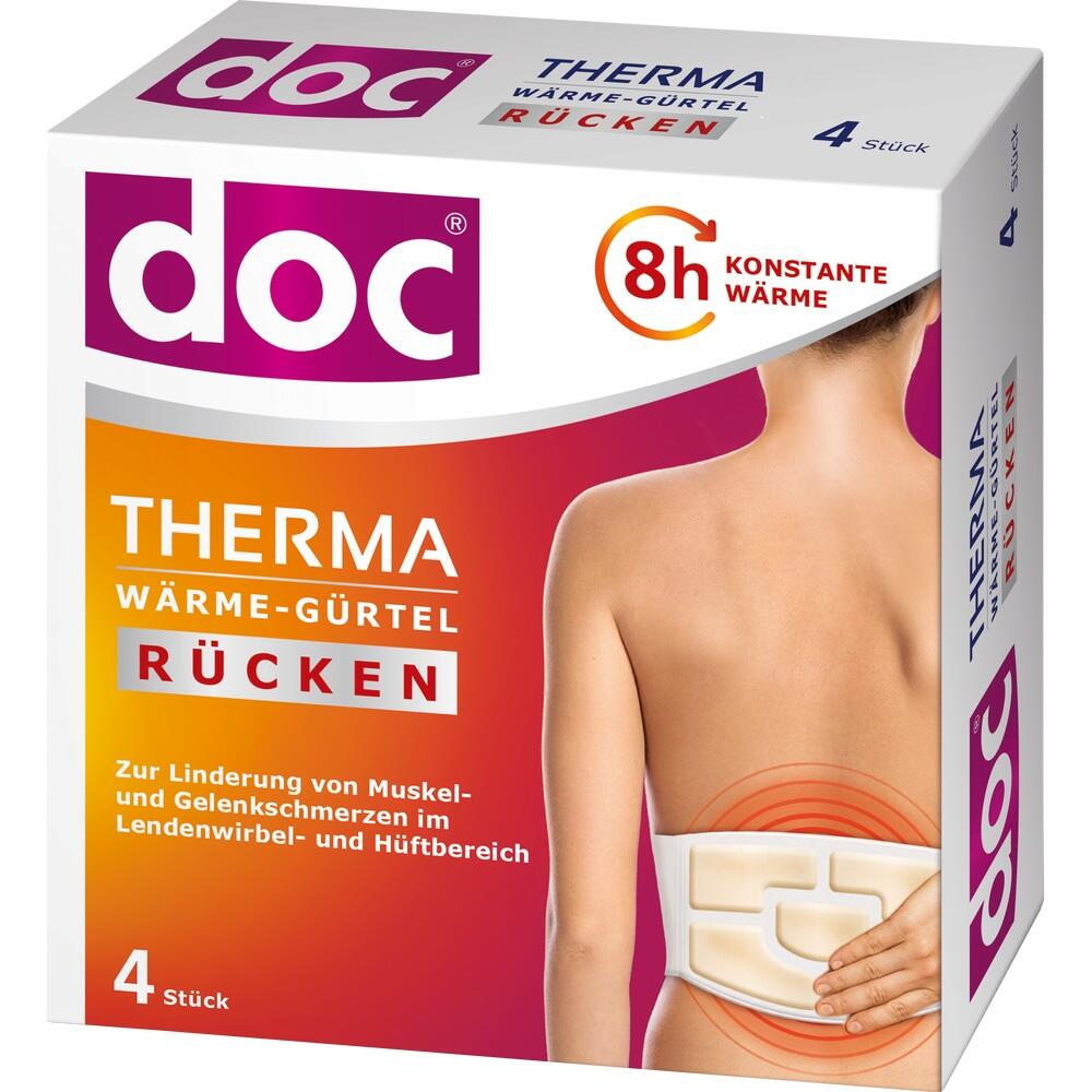doc THERMA WÄRME-GÜRTEL RÜCKEN 4 St