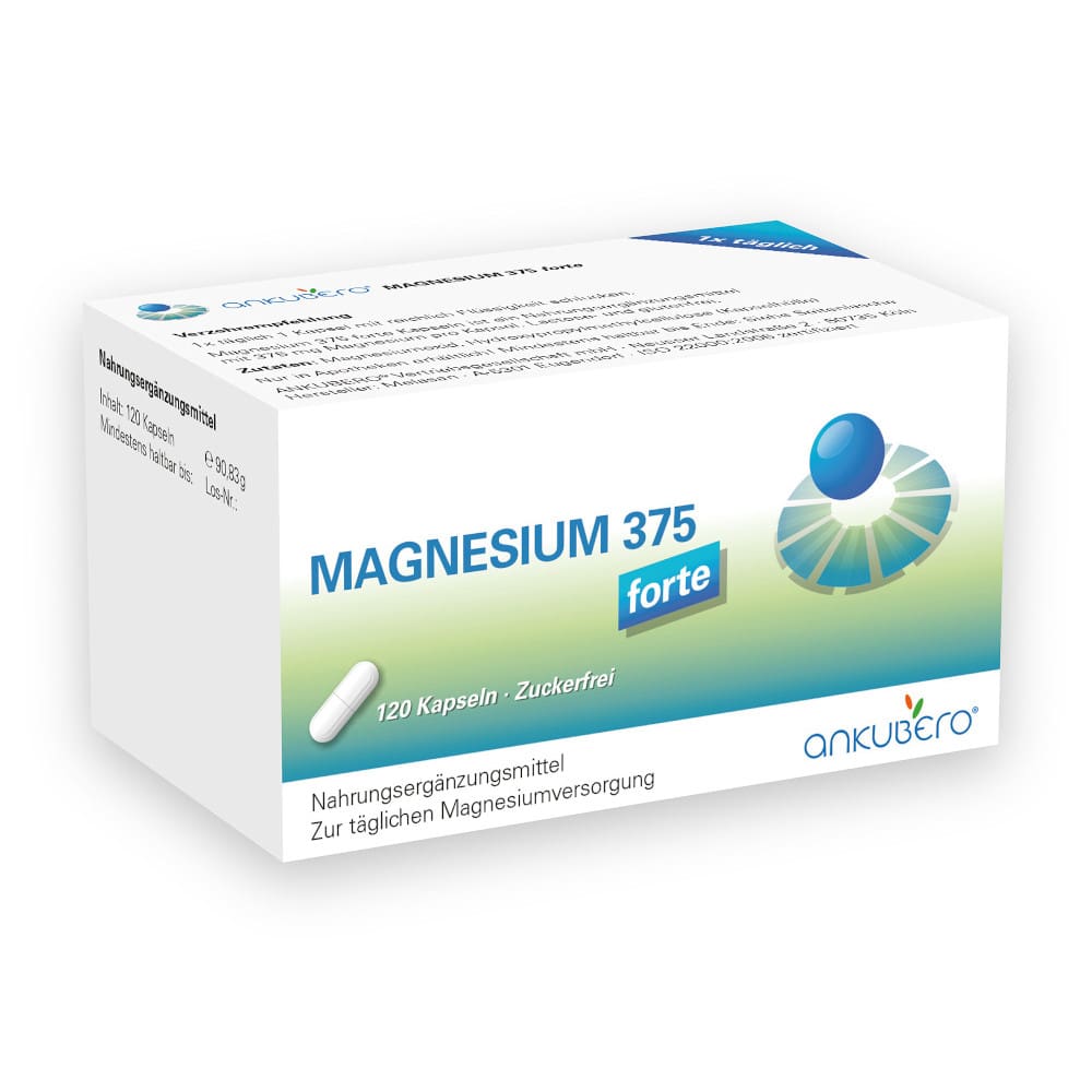 Magnesium 375 Forte Kapseln  120 St Kapseln