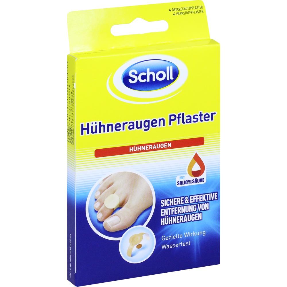 SCHOLL Hühneraugen Pflaster 4 St Pflaster
