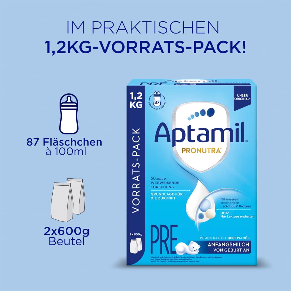 Aptamil PRONUTRA PRE ANFANGSMILCH 1200 g Pulver