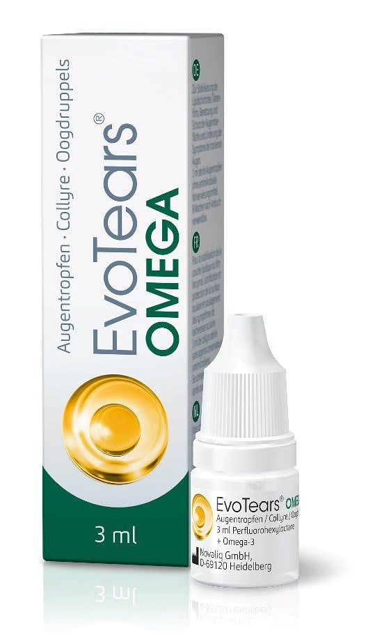 EvoTears OMEGA 3 ml Augentropfen