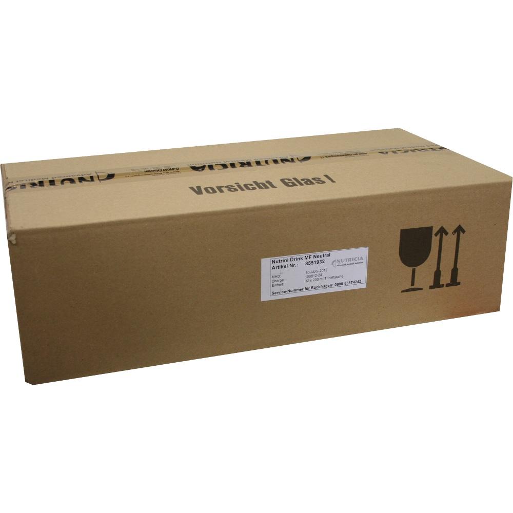 NutriniDrink Multi Fibre Neutral 32X200 ml Flüssigkeit