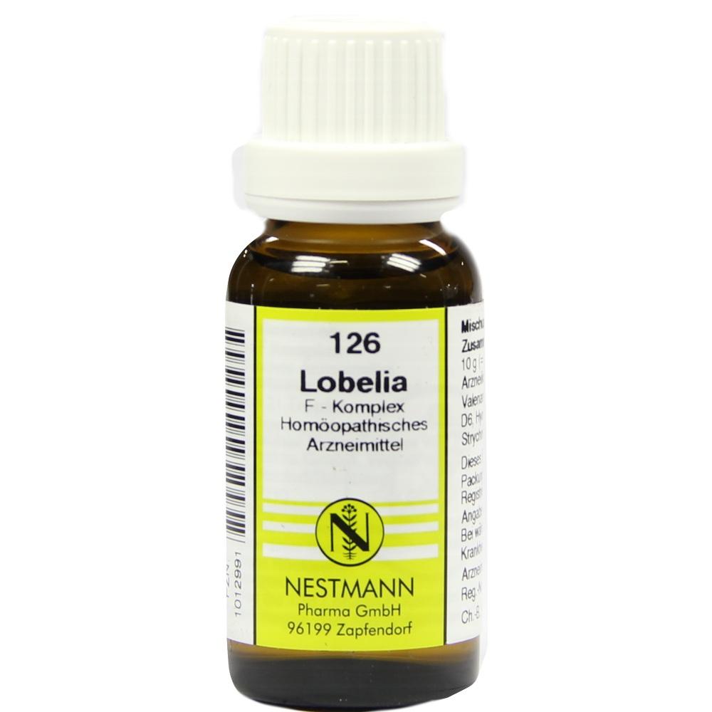 LOBELIA F Komplex Nr.126 Dilution 20 ml Dilution