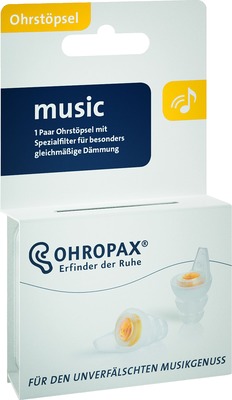 OHROPAX music Ohrstöpsel mit Filter 2 St