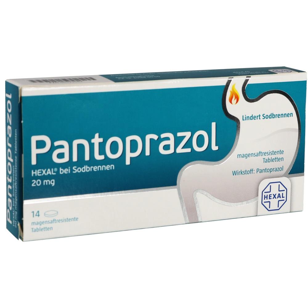 Pantoprazol HEXAL 20mg 14 St Tabletten magensaftresistent