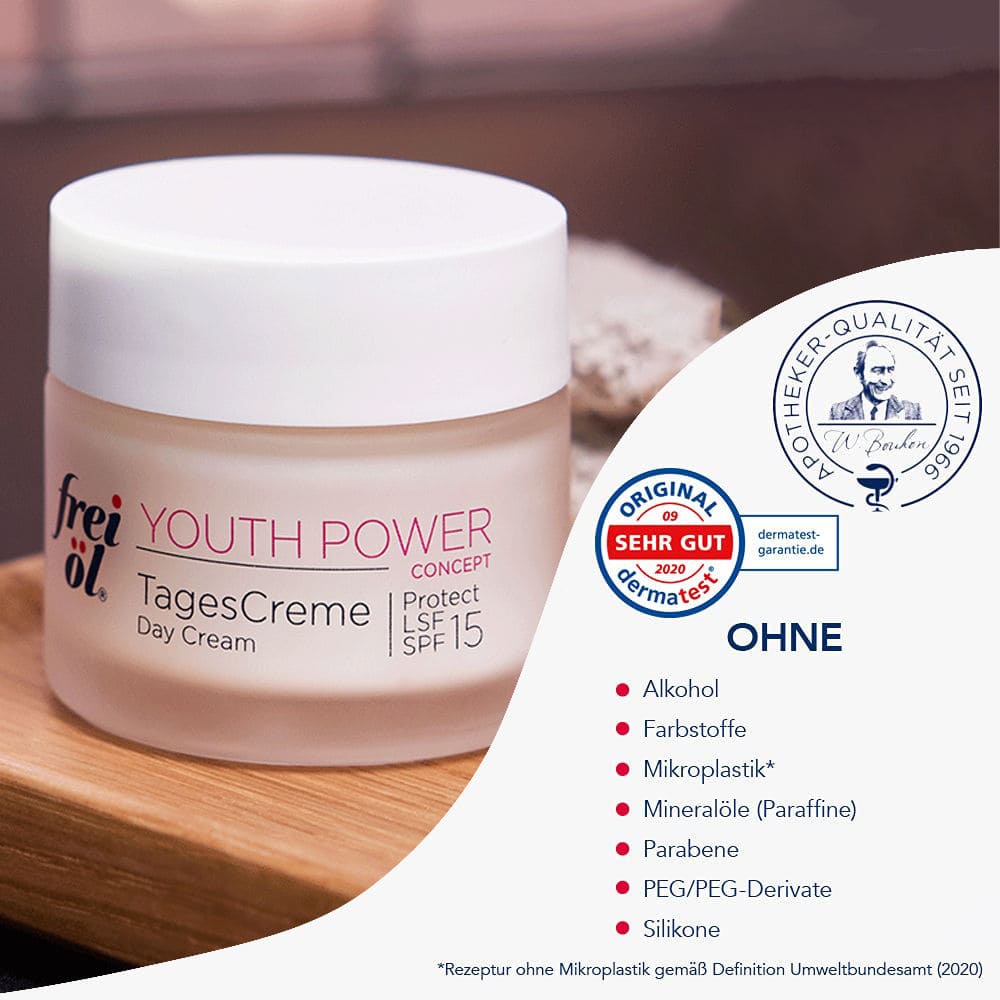 frei öl YOUTH POWER CONCEPT TagesCreme Protect LSF 15 50 ml Creme