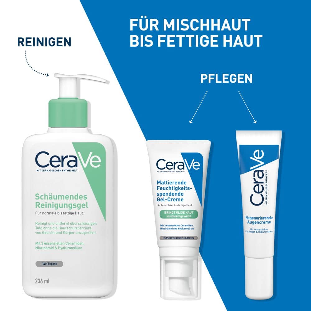 CeraVe Mattierende Feuchtigkeitsspendende Gel-Creme 52 ml Creme