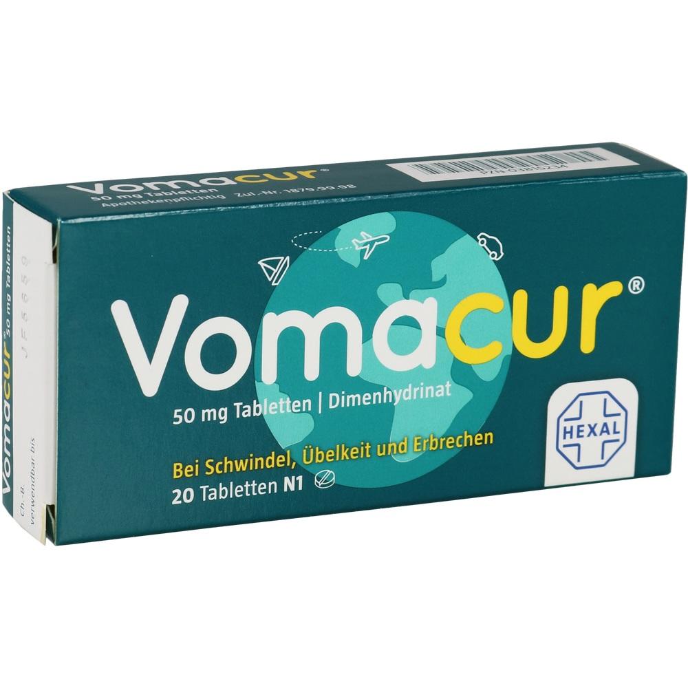 Vomacur 50 mg 20 St Tabletten