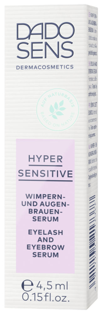 DADO SENS HYPERSENSITIVE WIMPERN-UND AUGENBRAUENSERUM 4.5 ml Konzentrat
