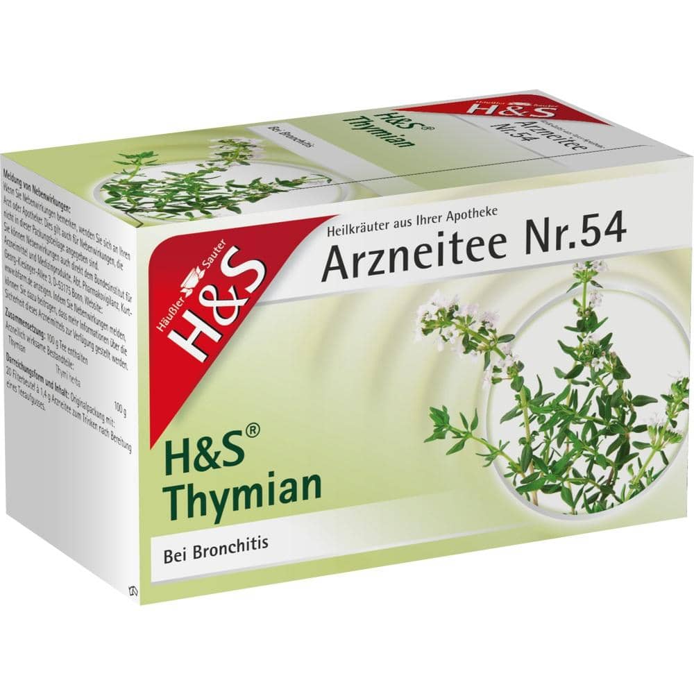 H&S Arzneitee Thymian 20X1.4 g Filterbeutel