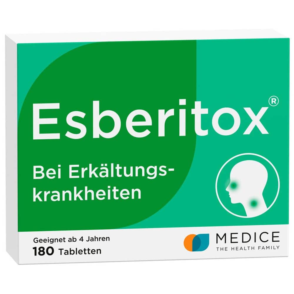 Esberitox Tabletten bei Erkältungskrankheiten  180 St Tabletten