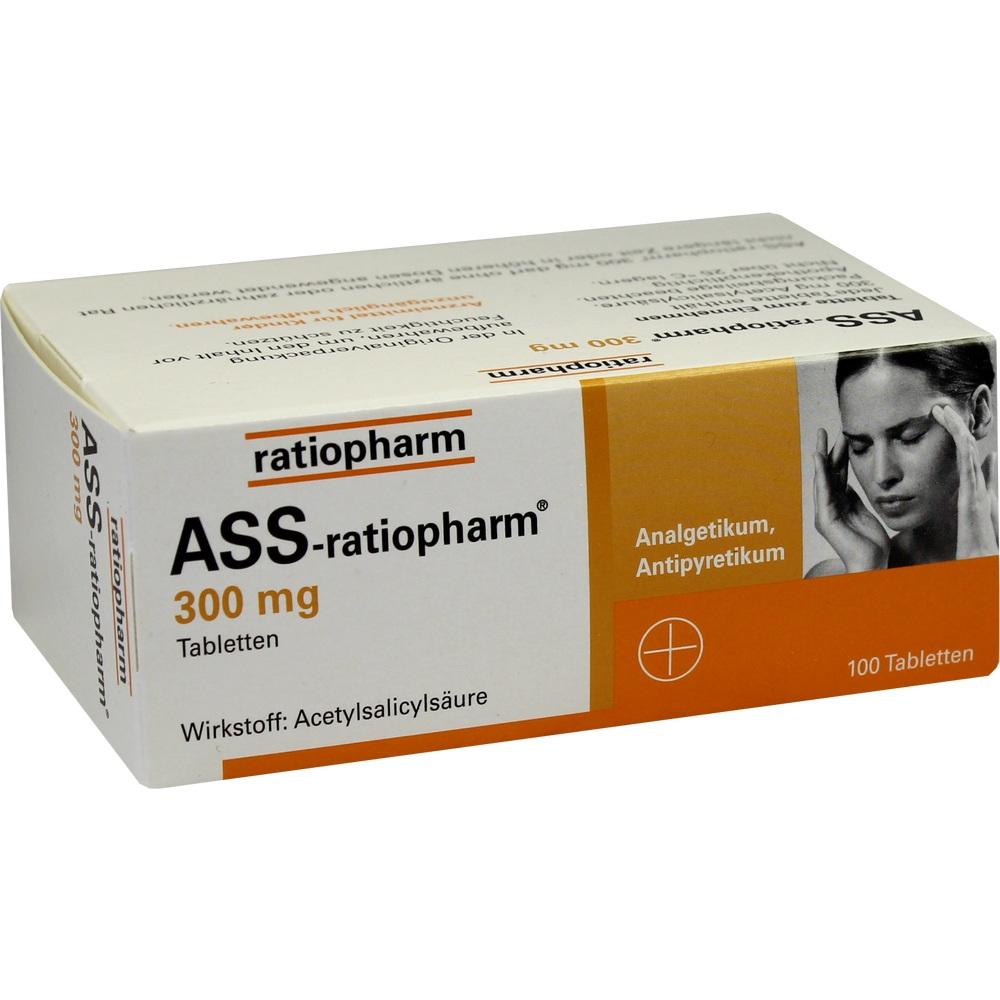 ASS-ratiopharm 300mg 100 St Tabletten