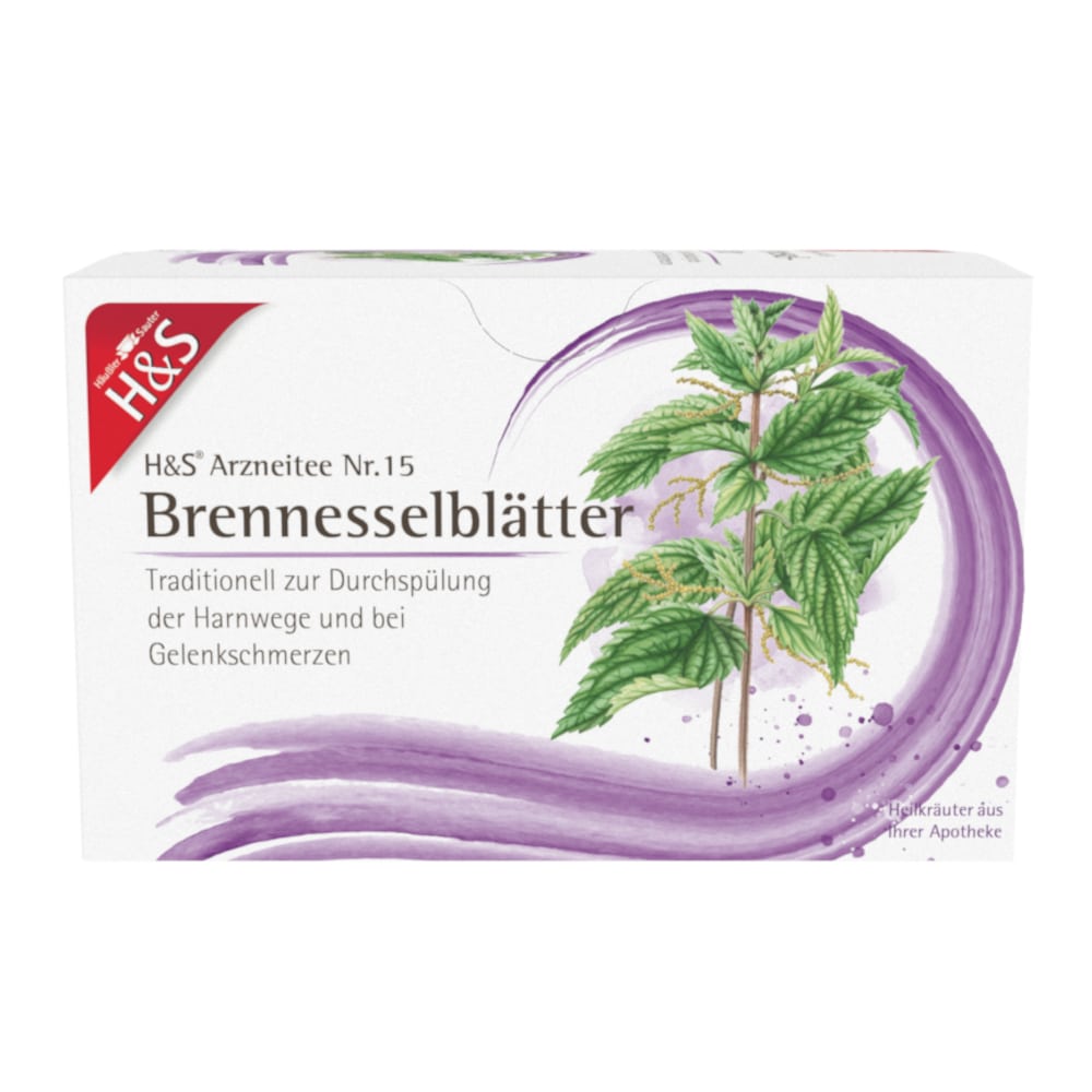 H&S Arzneitee Brennesselblätter 20X1.6 g Filterbeutel