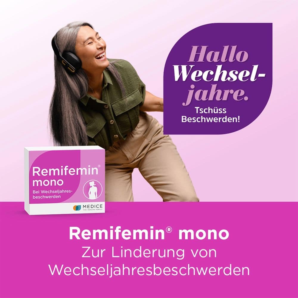 Remifemin mono bei Wechseljahresbeschwerden 60 St Tabletten