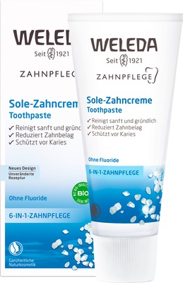 WELEDA ZAHNPFLEGE Sole-Zahncreme 75 ml Zahnpasta