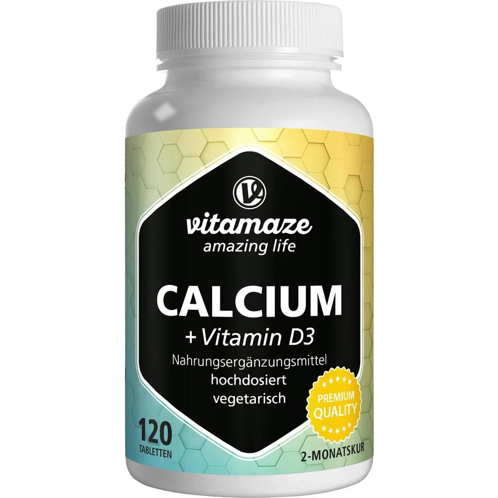 vitamaze CALCIUM D3 600 mg/400 I.E. 120 St Tabletten