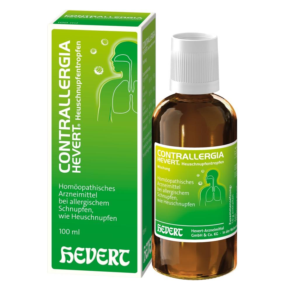 CONTRALLERGIA HEVERT Heuschnupfentropfen  100 ml Mischung