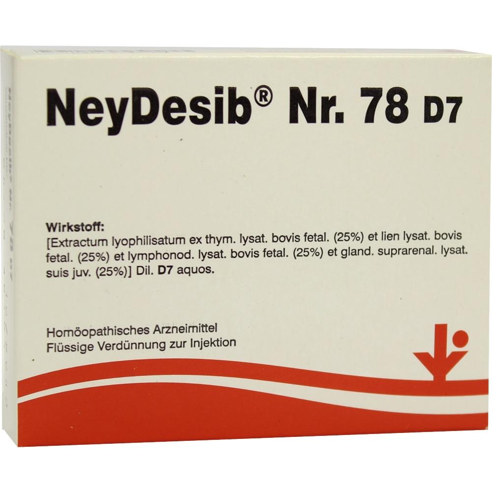 NEYDESIB Nr.78 D 7 Ampullen 5X2 ml Ampullen