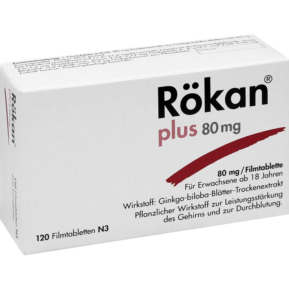 Rökan plus 80mg 120 St Filmtabletten