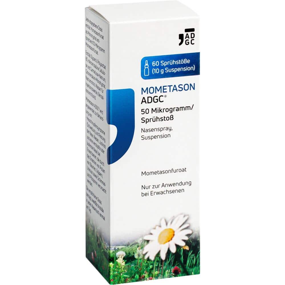MOMETASON ADGC 50 Mikrogramm/Sprühstoß 10 g Nasenspray