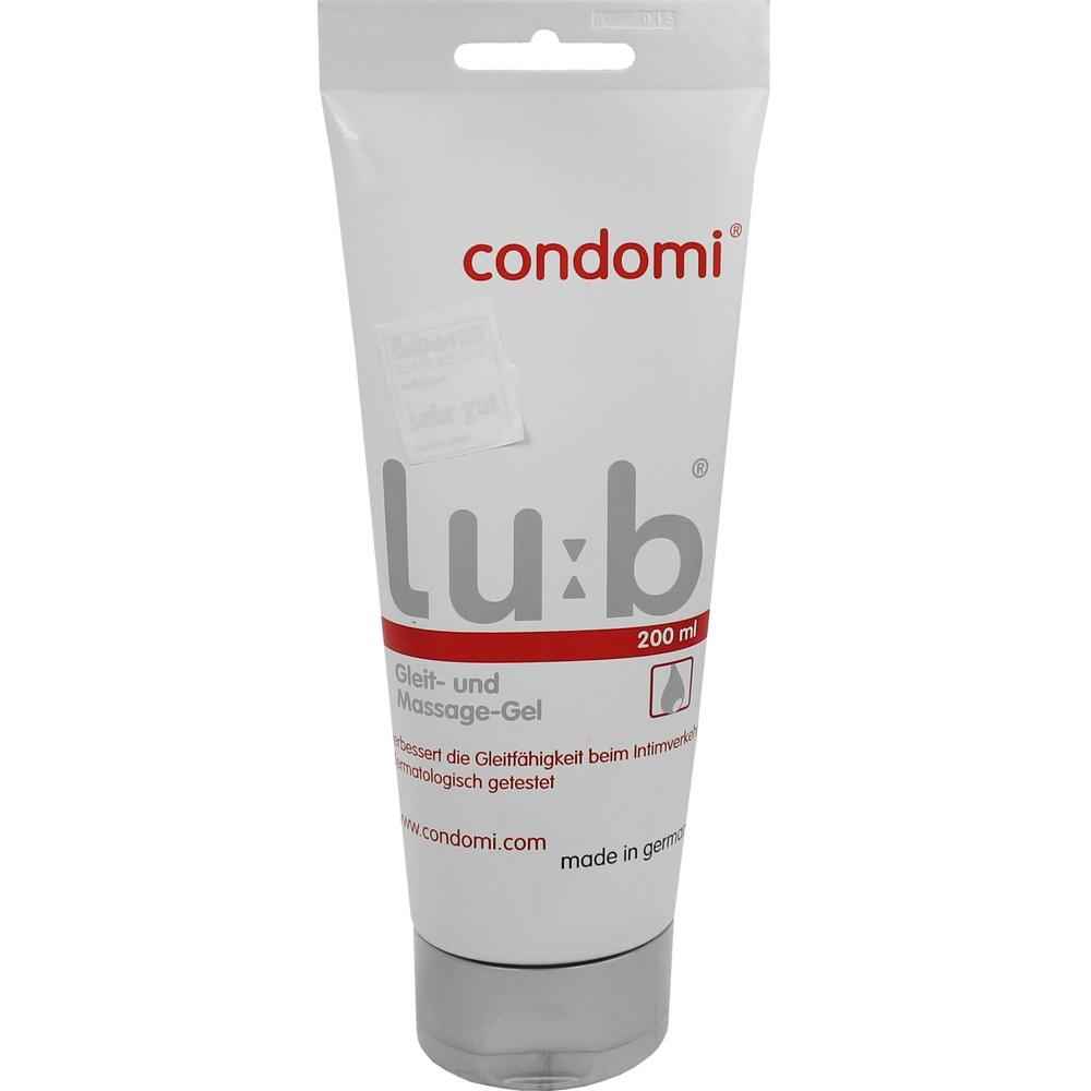 CONDOMI Lub Gleit- u. Massagegel 200 ml Gel