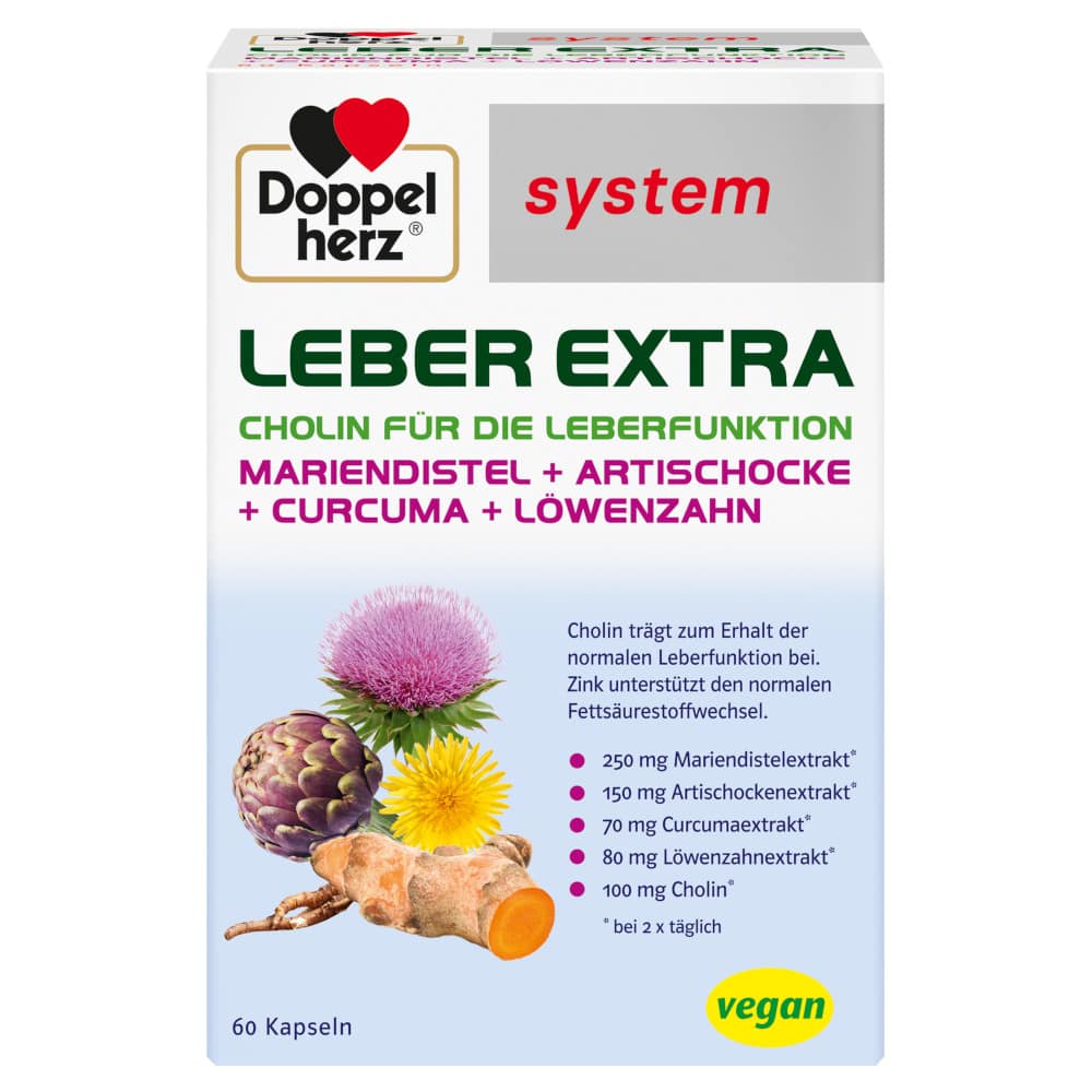Doppelherz system LEBER EXTRA 60 St Kapseln