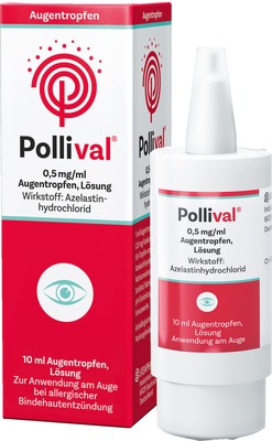 Pollival 0,5 mg/ml Augentropfen, Lösung  10 ml Augentropfen