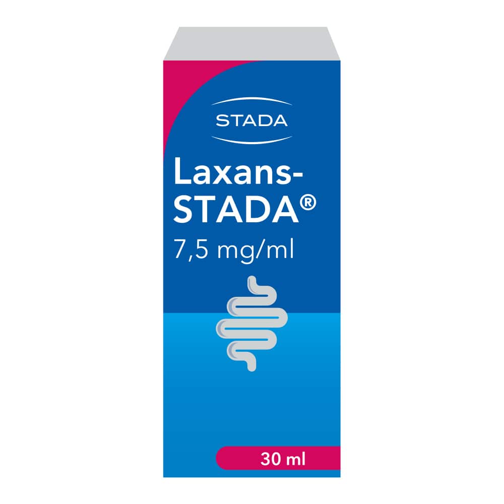 Laxans-STADA 7,5 mg/ml 30 ml Tropfen zum Einnehmen