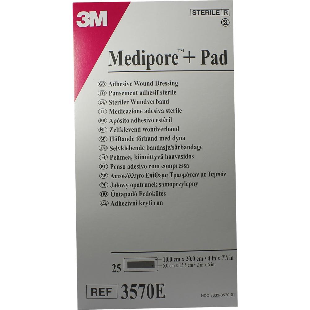 MEDIPORE Plus Pad 3570E steriler Wundverband 25 St Verband