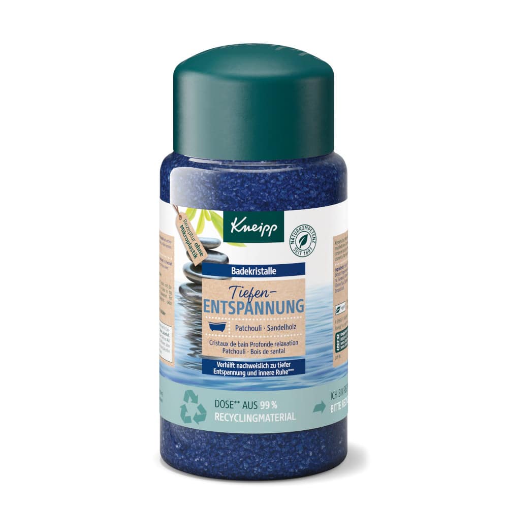 Kneipp Badekristalle Tiefen-ENTSPANNUNG 600 g Salz