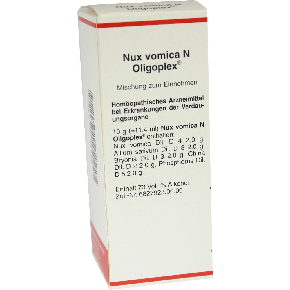 NUX VOMICA N Oligoplex Lösung 50 ml Liquidum