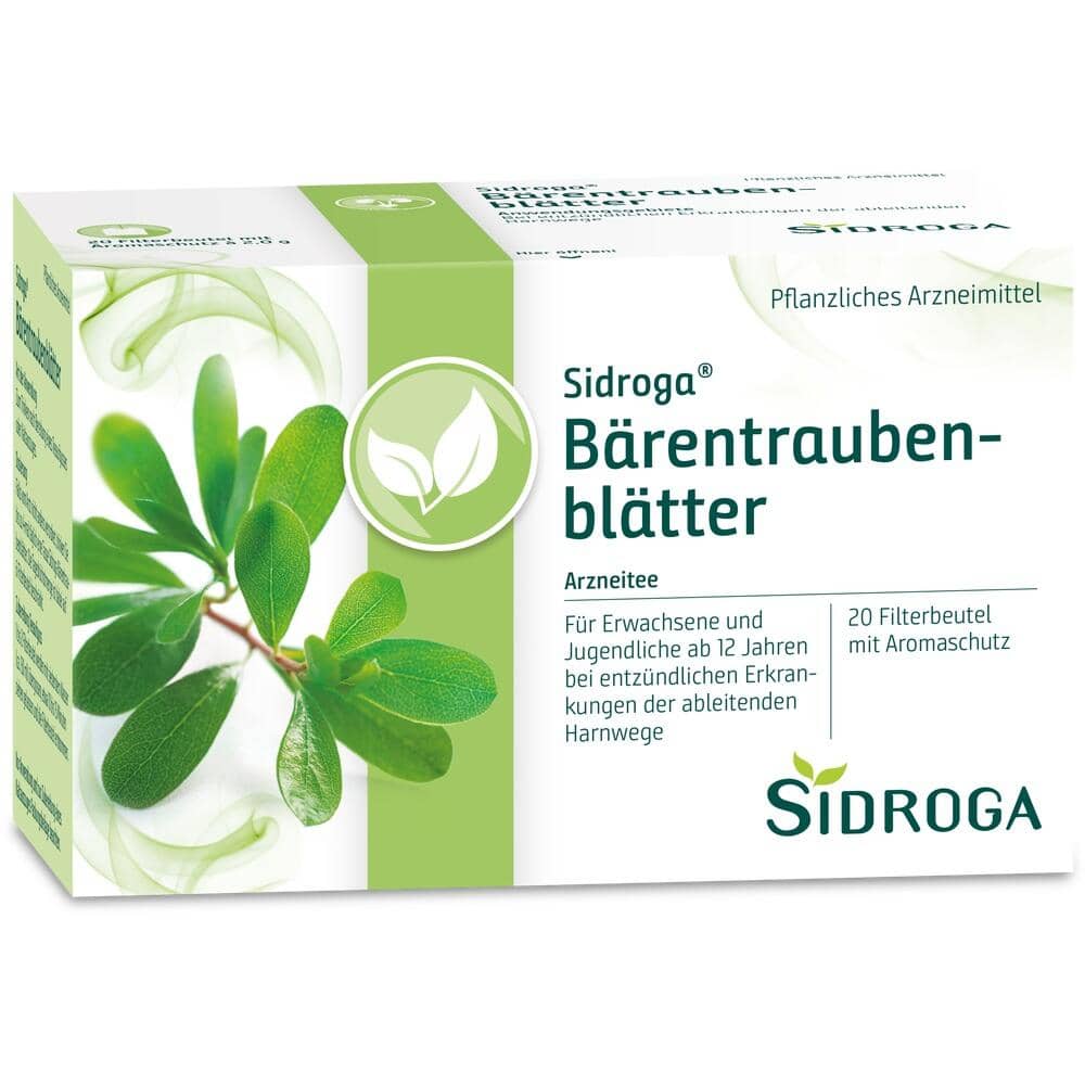 SIDROGA Bärentraubenblätter 20X2.0 g Tee