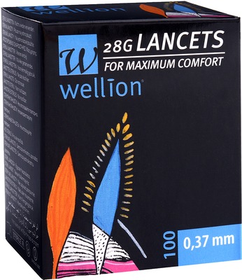 WELLION Lancets 28 G 100 St Lanzetten