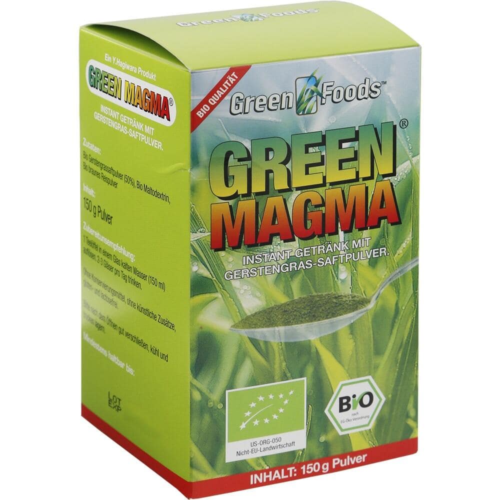GREEN MAGMA Gerstengrasextrakt Pulver 150 g Pulver