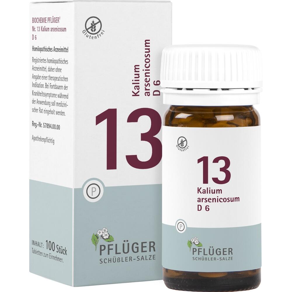 Schüßler-Salz Nr. 13 Kalium arsenicosum D6 100 St Tabletten