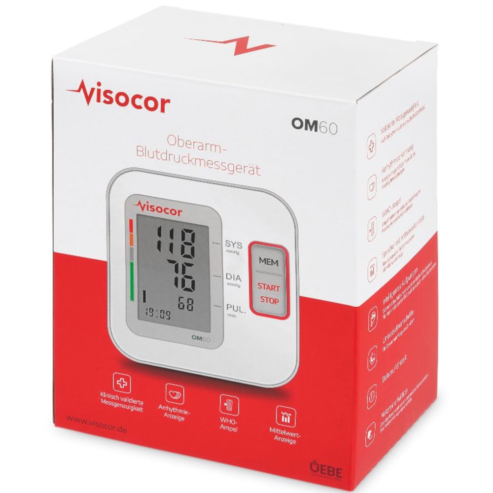visocor OM60 Oberarm-Blutdruckmessgerät 1 St
